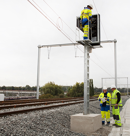 Signalisation ferroviaire Infrabel/TUC RAIL