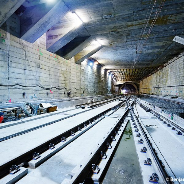 Railway Tunnel Schuman Josaphat