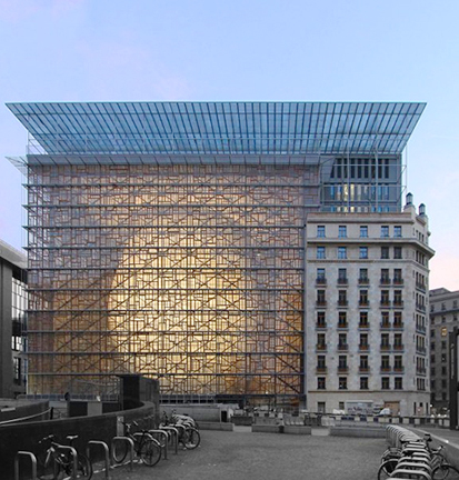 The Europa Building in the heart of Brussels